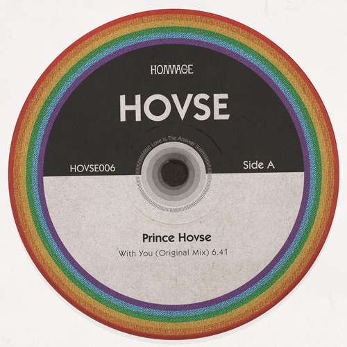 Prince Hovse - With You [HOVSE006]